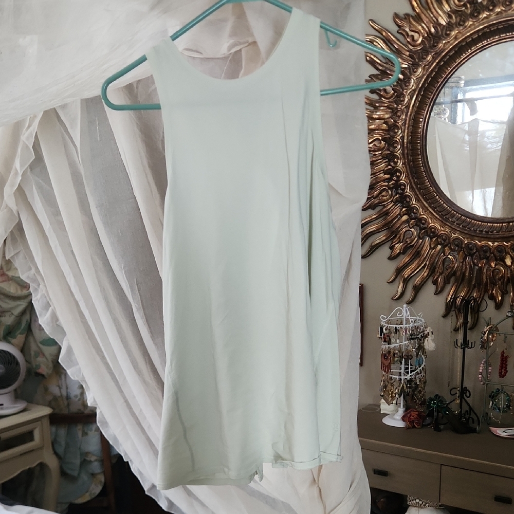 Lululemon Athletica Light Green Tank Top